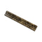 Emperador Dark Polished Single Step Chair Rail Trim Tile 2x12"